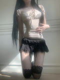 Elisebe Strap Shirring Top
