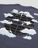 no.007 CLOUD CIRCLE LOGO T SHIRT