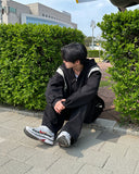 Laco hooded zip-up
