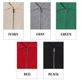 Diamond Fisherman Knit Zip-up