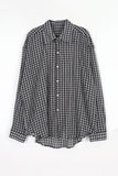 Mono seersucker check shirt