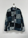 Paisley Fleece Zip-up