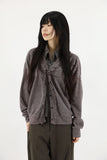 Ruffle overfit cardigan