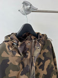 Military Camo Shell Parka