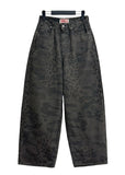 Leo Camo Mix Pattern Pants