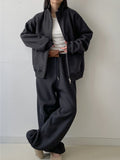 Miyu Fleece Overfit Zip-up