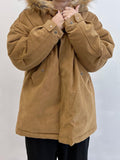 Alpaca Dumbled Winter Bomber Jacket