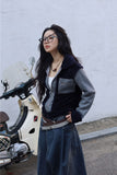Antique Wrapping Denim Skirt