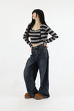Fury stripe set top