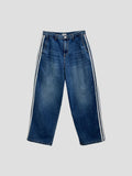 Times Three Stripe Balloon Denim Pants