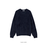 shaggy angora knit