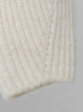 Wool Ribbed V-Neck Knitwear