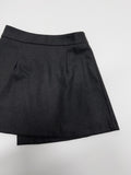 Brushed Tours Unbalanced Mini Skirt
