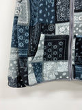 Paisley Fleece Zip-up
