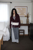 Zipper layered skirt