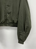 High-neck Crop Nylon Jacket