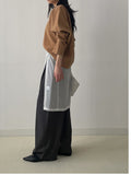 Kio Two-Tuck Wide Slacks