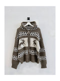 Cowichan handmade hood sweater