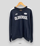 Old school V-neck sweatshirt