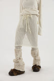 Crew net knit skirt