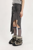 Ir unbalanced string skirt