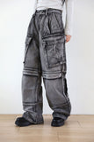 Ragdoll cargo denim pants