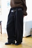 Wade belt banding pants