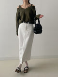 Love Strap Off Shoulder Knit