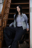 Side pinch frill pants