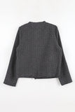 Bling tweed thin jacket