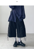 Drop Strap Bermuda Pants