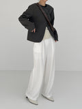 Lau High Waist Wide Slacks