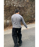 Twill Side Tuck Pants