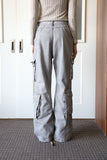 Washed Pocket Denim Pants