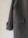 Archive Long Balmacan Mac Coat