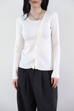Pia unbalance knit top