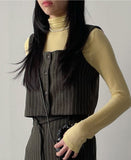 Marvel Stripe Ribbon Bustier