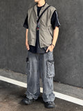 Hype Salt Washed Cargo Denim