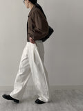 741 Cotton Balloon Wide Pants