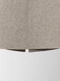 Brushed Banding Back Silt Long Skirt