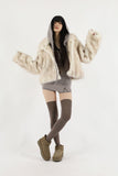 Roy long ribbed knee socks