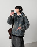 Strawn Hood Denim Jacket