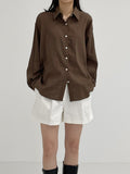 Embo Stripe Loose Fit Shirt