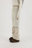 Crew net knit skirt