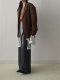[unisex] Dart Suede Single Overfit Jacket