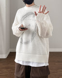 Brion Net Balloon Knit