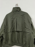 High-neck Crop Nylon Jacket