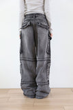 Ragdoll cargo denim pants