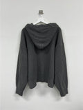 Warmer Over Hood Knit Zip-up