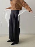 Kio Two-Tuck Wide Slacks